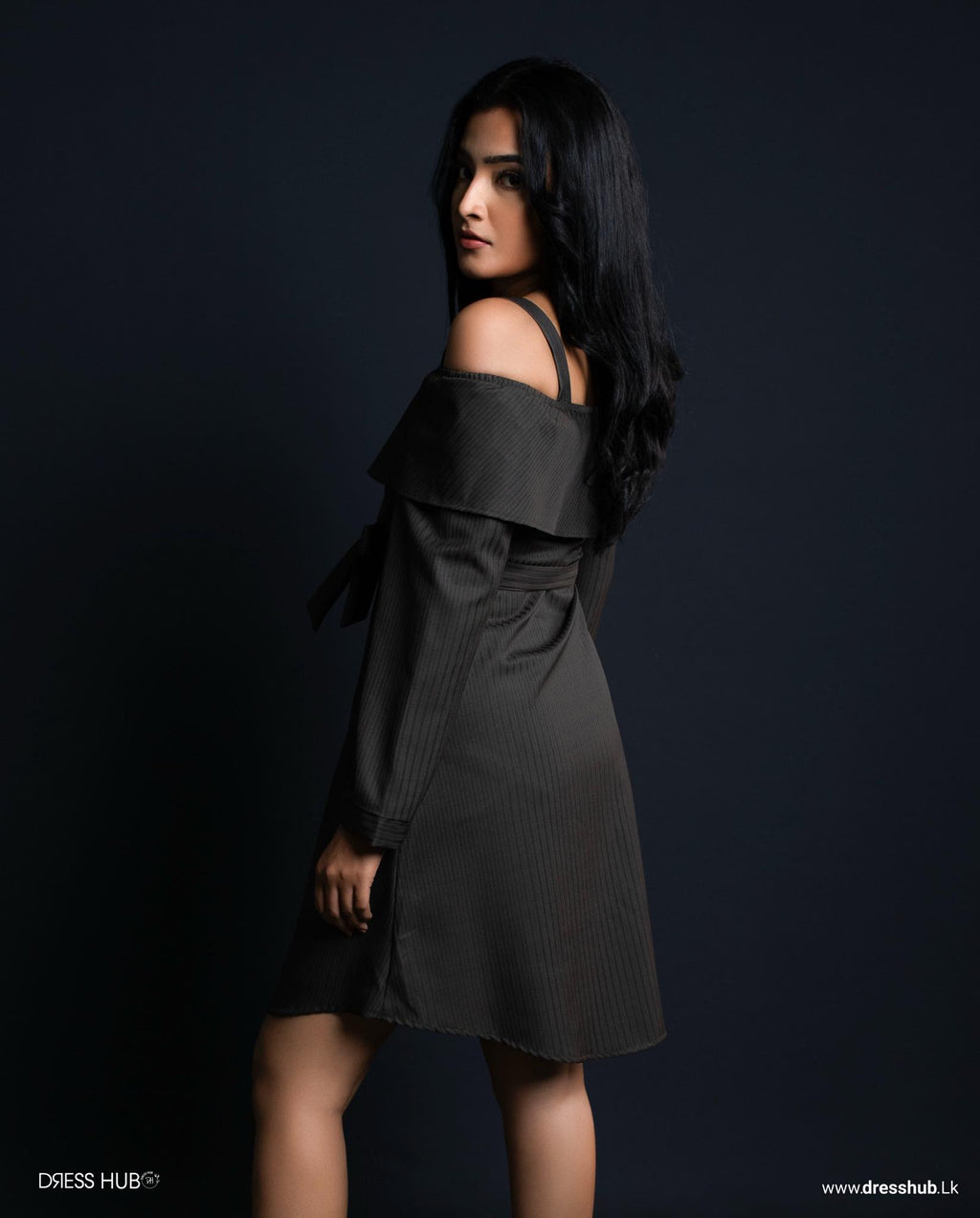 Luviz Off Shoulder Cocktail Frock