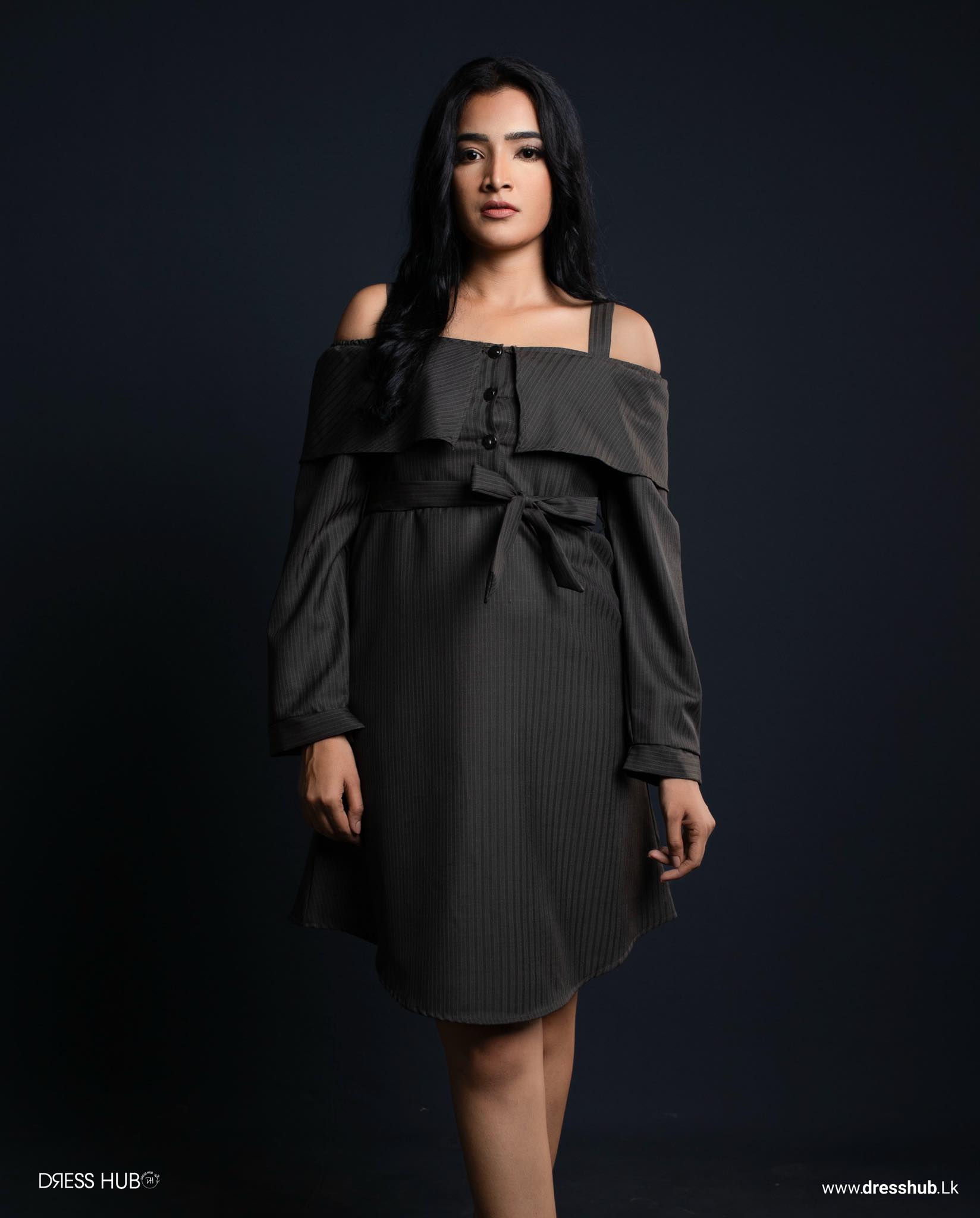Luviz Off Shoulder Cocktail Frock