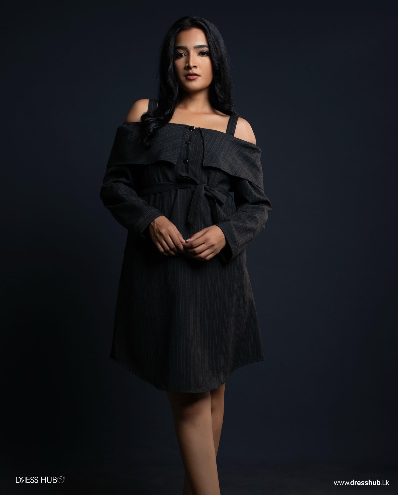 Luviz Off Shoulder Cocktail Frock