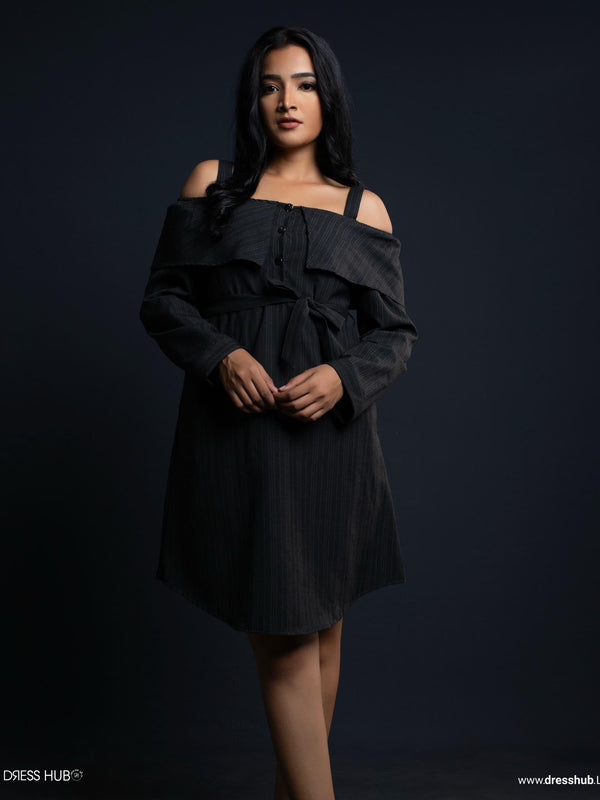 Luviz Off Shoulder Cocktail Frock