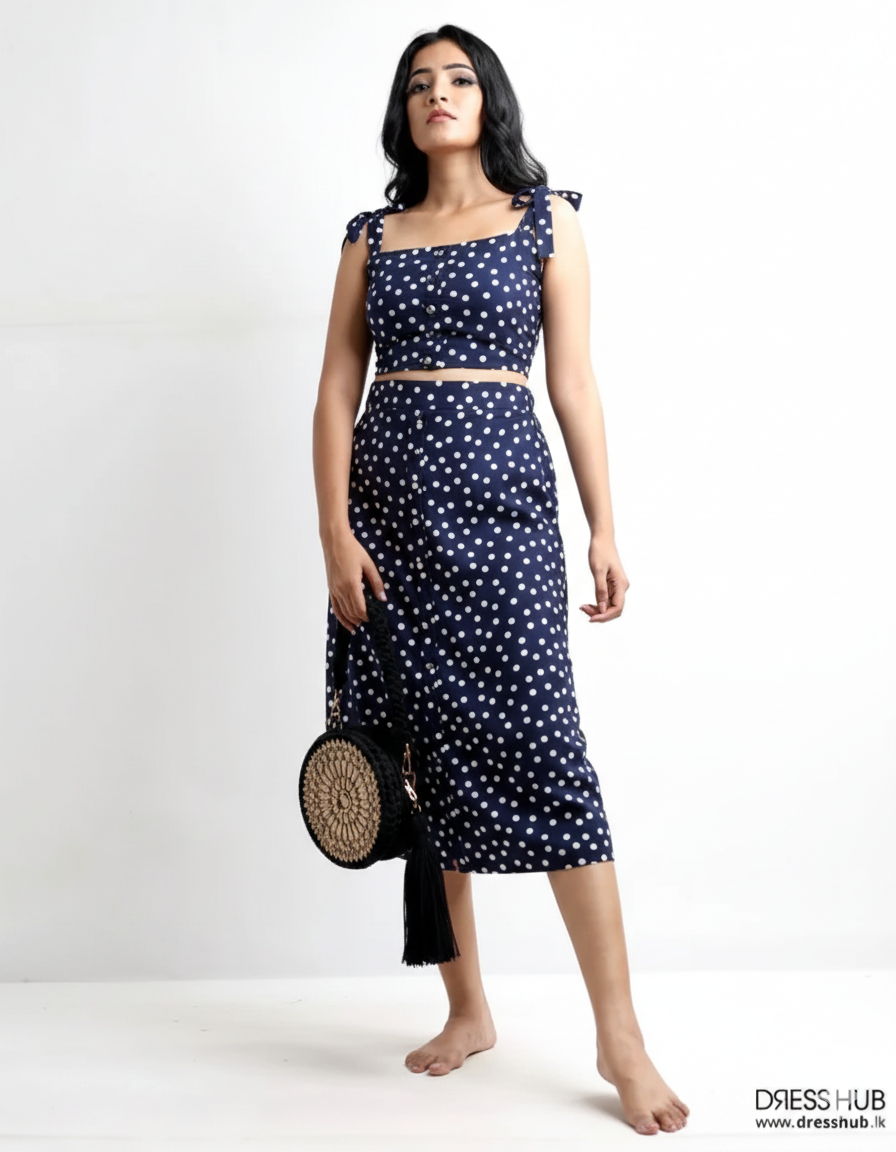 Twist Skirt & Crop Top