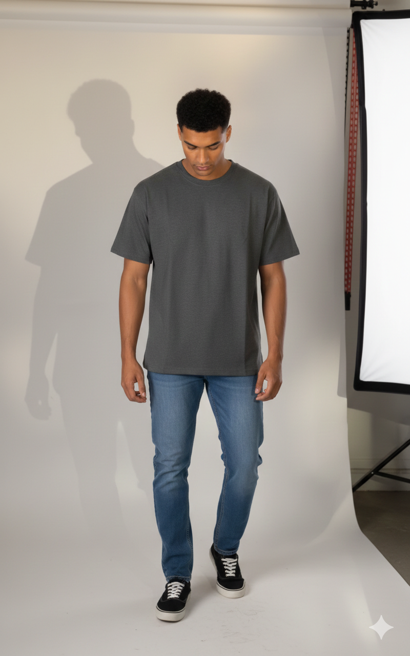 Cacada Dark Grey Tee