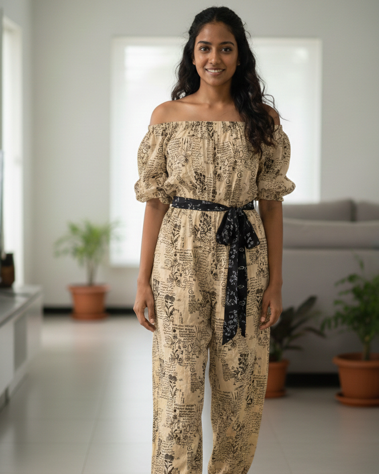 Moggy Off Shoulder Jump