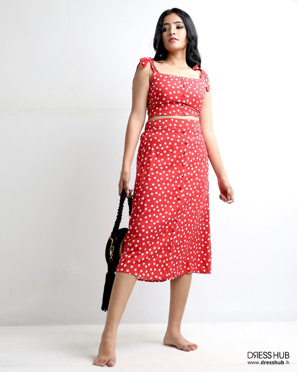 Twist Skirt & Crop Top