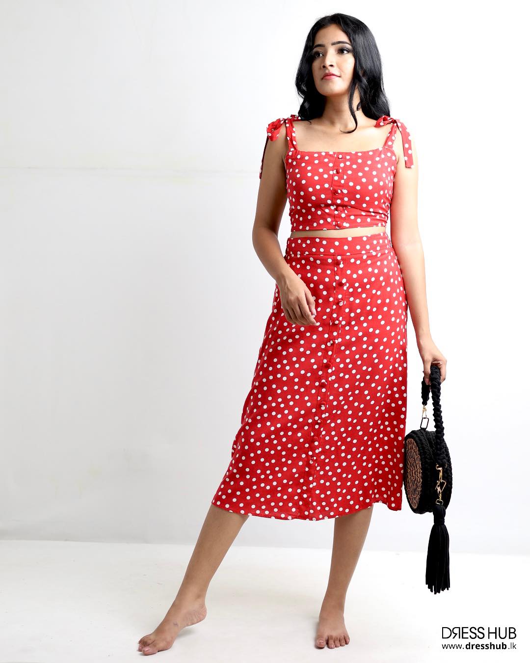 Twist Skirt & Crop Top