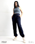 High-Waisted Utility Joggers