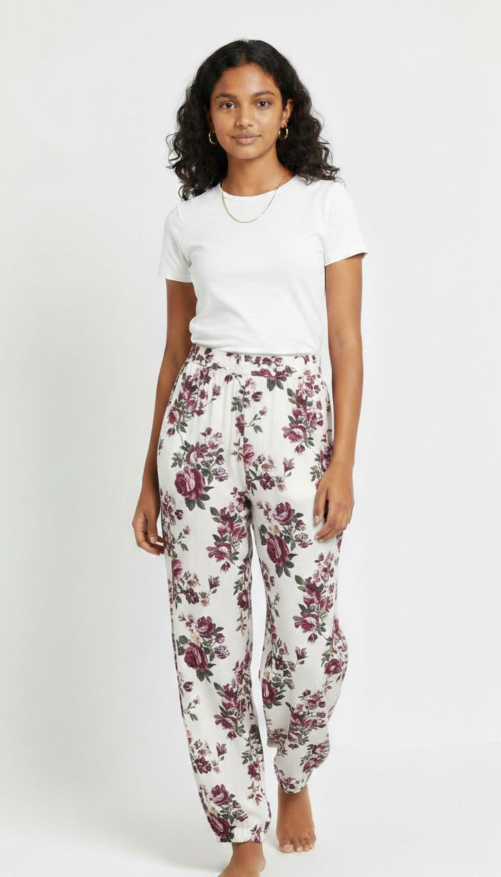 Luvata boluvata bordered white pant