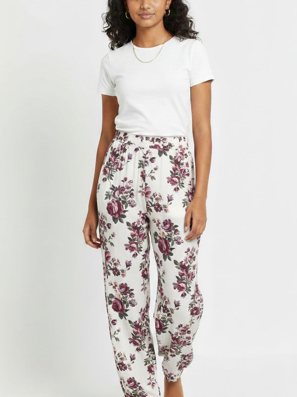 Luvata boluvata bordered white pant